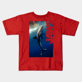 Jaws movie tribute Kids T-Shirt